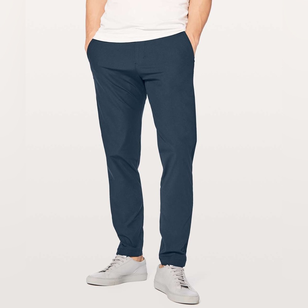 Lululemon Commission Pant Slim Warpstreme 30” Navy